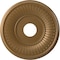 Ekena Millwork Berkshire PVC Ceiling Medallion (Fits Canopies up to 7"), Metallic Gold Rush, 16"OD x 3 1/2"ID x 1"P CMP16BECGH - alternate 1
